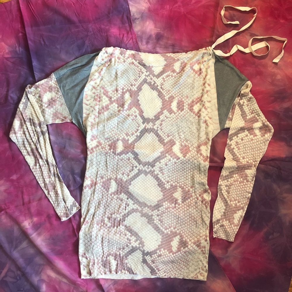 Prada SS 2009 Snake Print Sweater